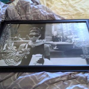 Breakfast at Tiffany's framed picture